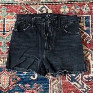 Urban Outfitters BDG Girlfriend High Rise Jean Shorts Black Woman’s Size 25